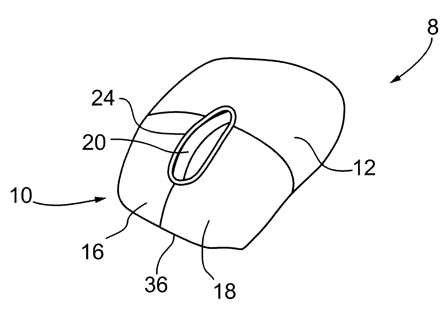 Charging/Powering Device for an Electronic Device and Electronic Device Incorporating Same