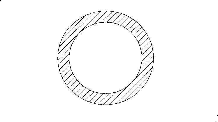 Process for manufacturing high temperature fluent metal return circuit with composite material of SiC/SiC