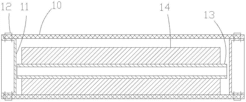 Non-woven fabric roll packing box capable of being directly stacked