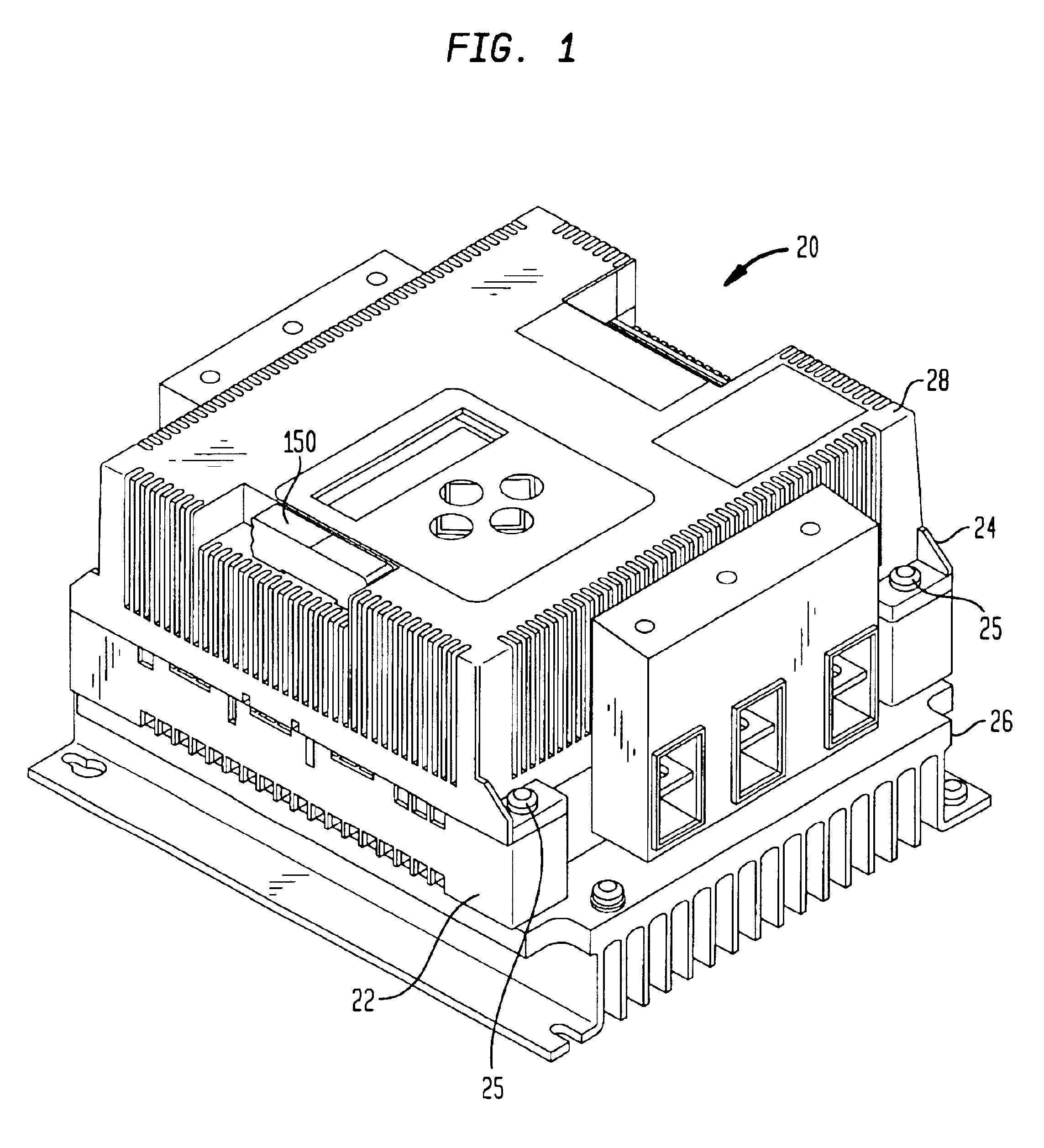 System and method for motor controller with a reversible housing base