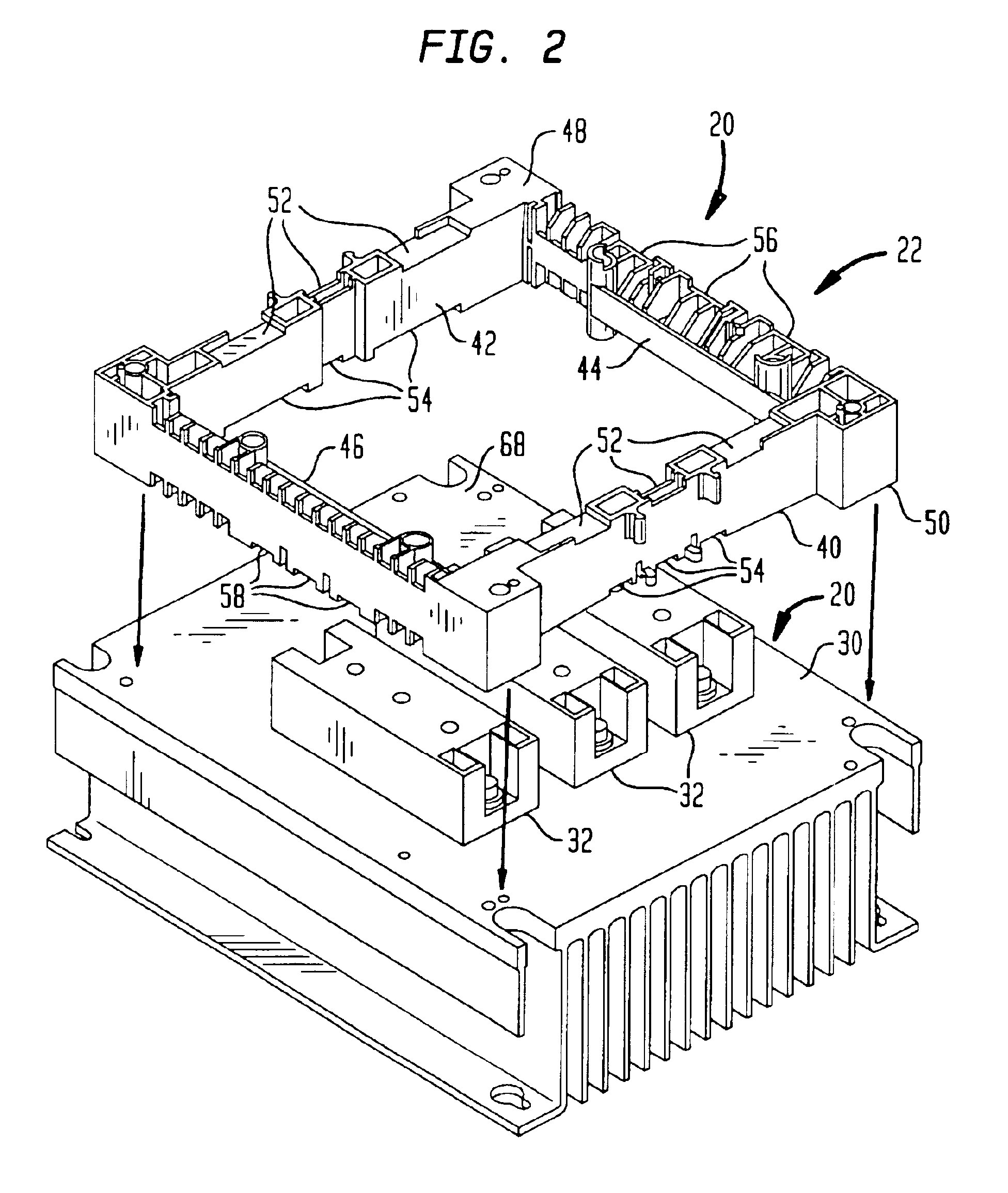 System and method for motor controller with a reversible housing base