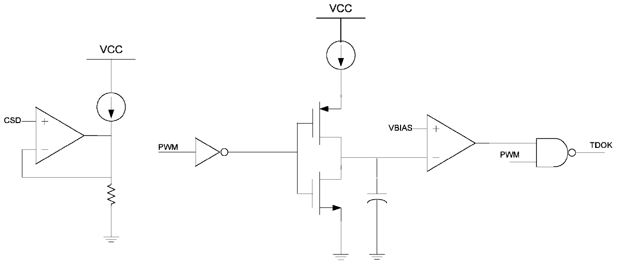 Multi-mode protection circuit of double-winding secondary side feedback switching power supply