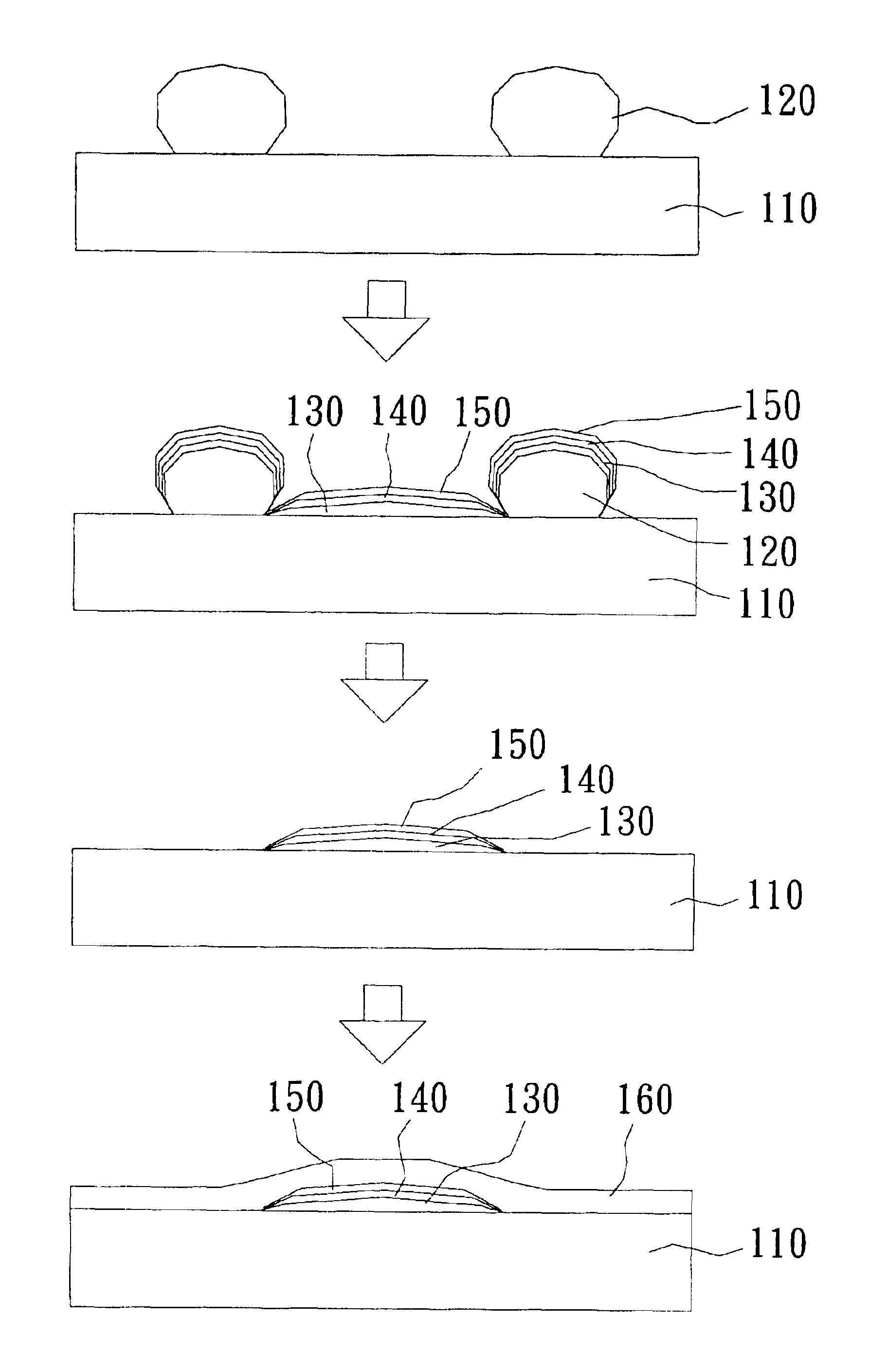 Method for forming a conductive layer