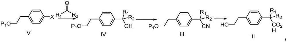 Preparation method of new anti-allergic medicine Bilastine intermediate