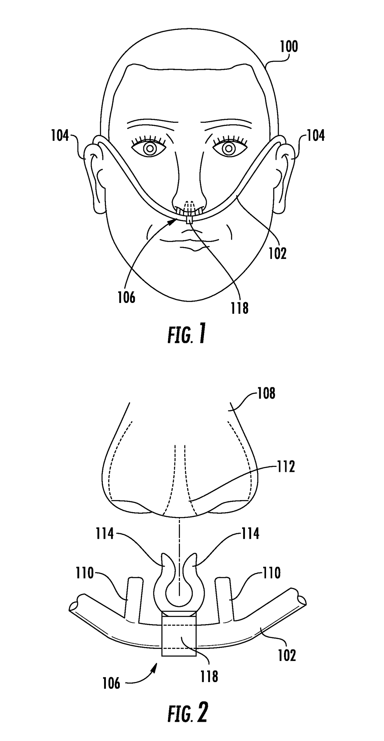 Device for securing a nasal cannula