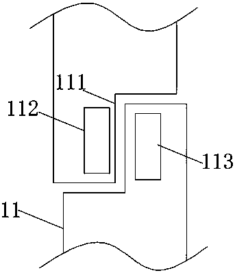 Unmanned supermarket goods scanning device