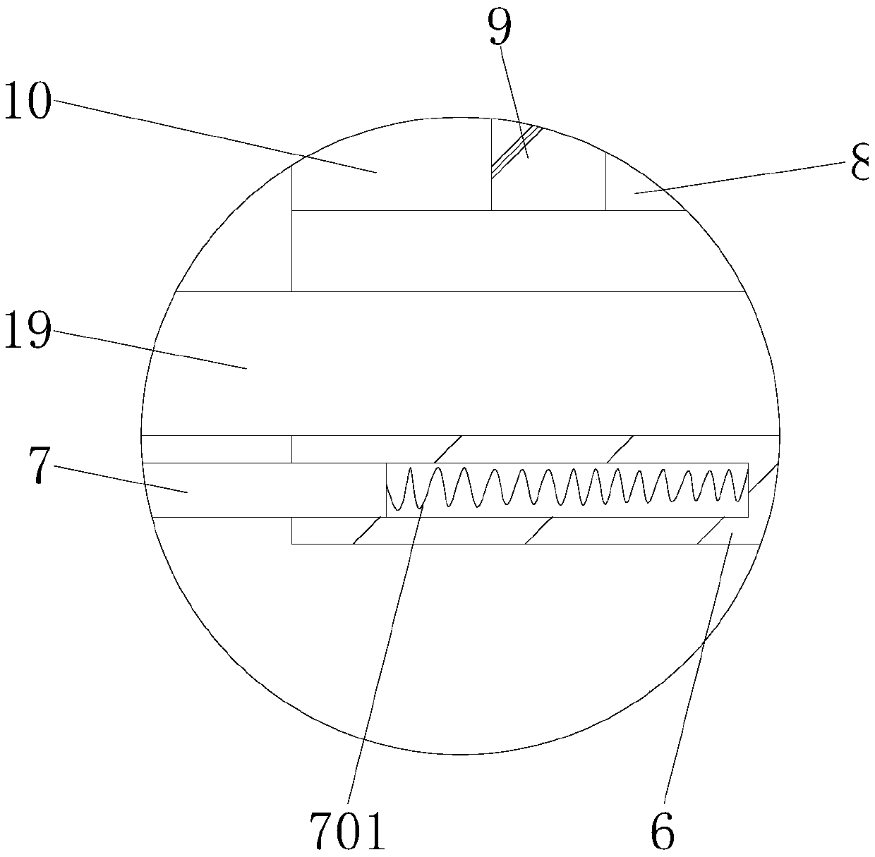 Iron plate grinding device convenient for removing scrap scraps