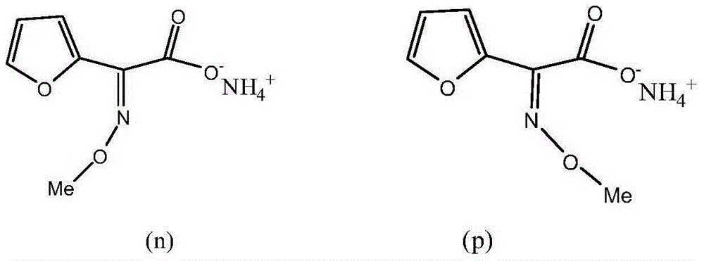 Method for recovering furan ammonium salt from furan ammonium salt waste residue