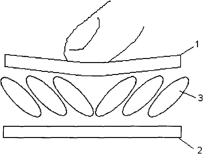 Integrated touch screen and detecting method thereof