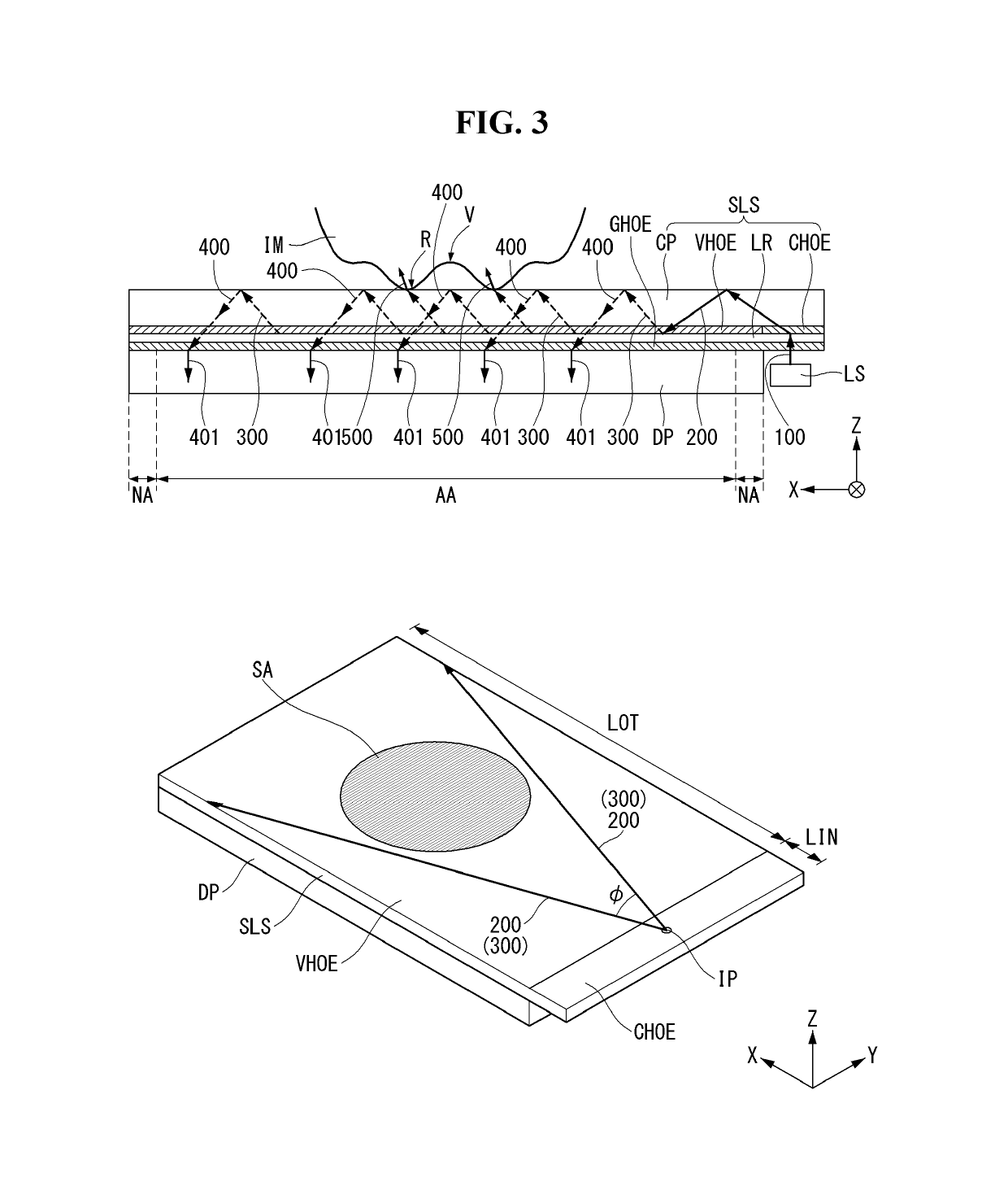 Flat panel display embedding optical imaging sensor