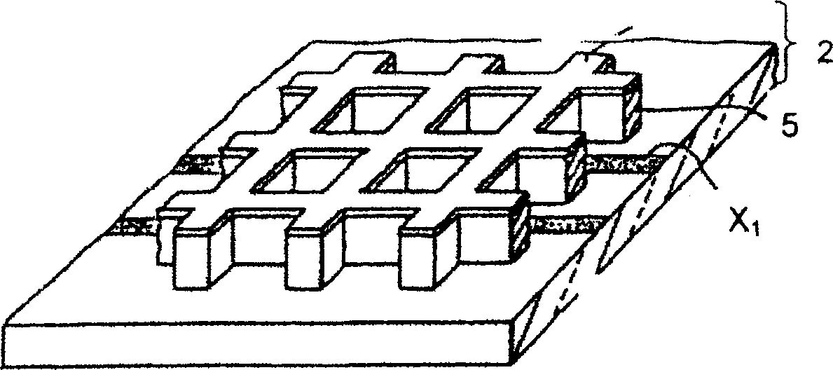 Plasma display panel with coplanar electrodes having inclined discharge edges