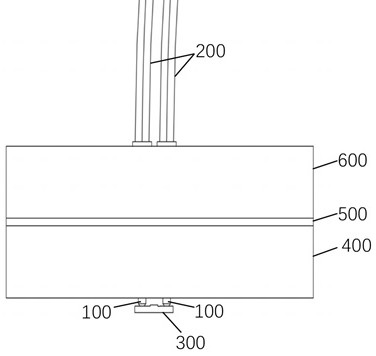 A retractable chip probe and chip testing system