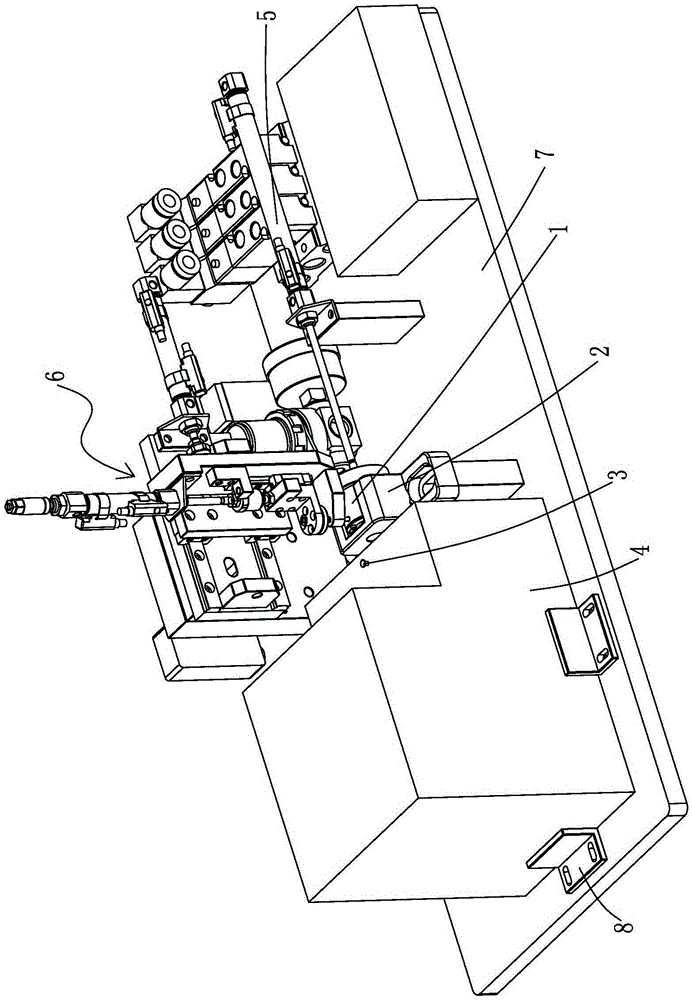 Automatic dowel press-in device