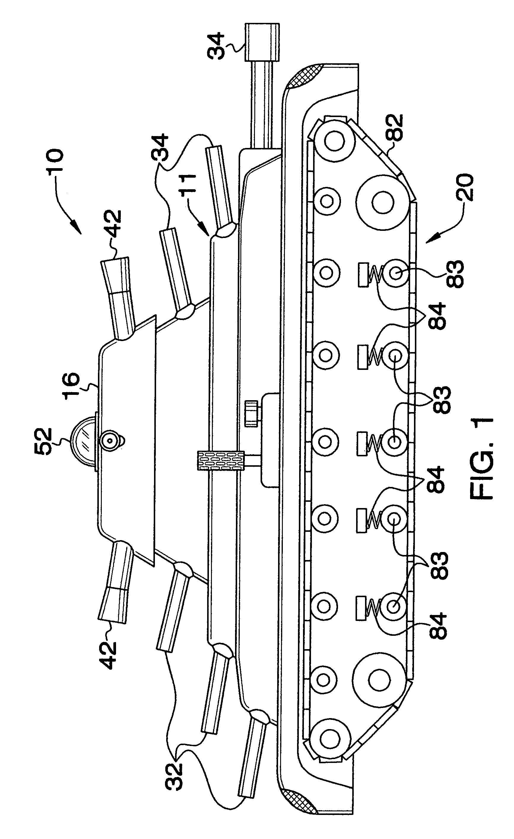 Remotely operable fire-fighting vehicle