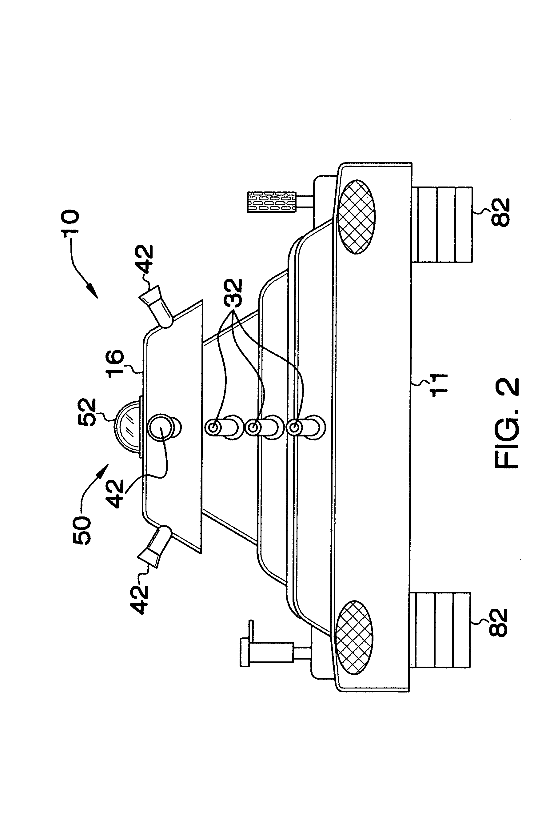 Remotely operable fire-fighting vehicle