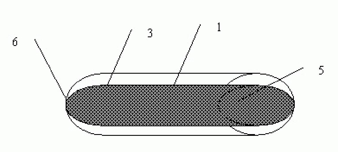 Solar energy photovoltaic device of vacuum glass tube and method