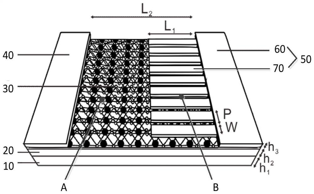 Molybdenum disulfide photoelectric detector and preparation method thereof