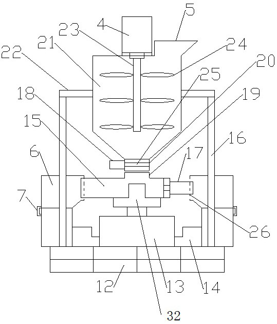 Smashing type garbage classification box for environment design and smashing classification method thereof