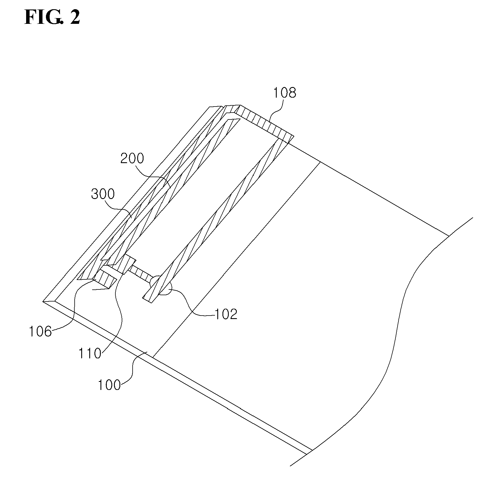 Internal antenna supporting wideband impedance matching