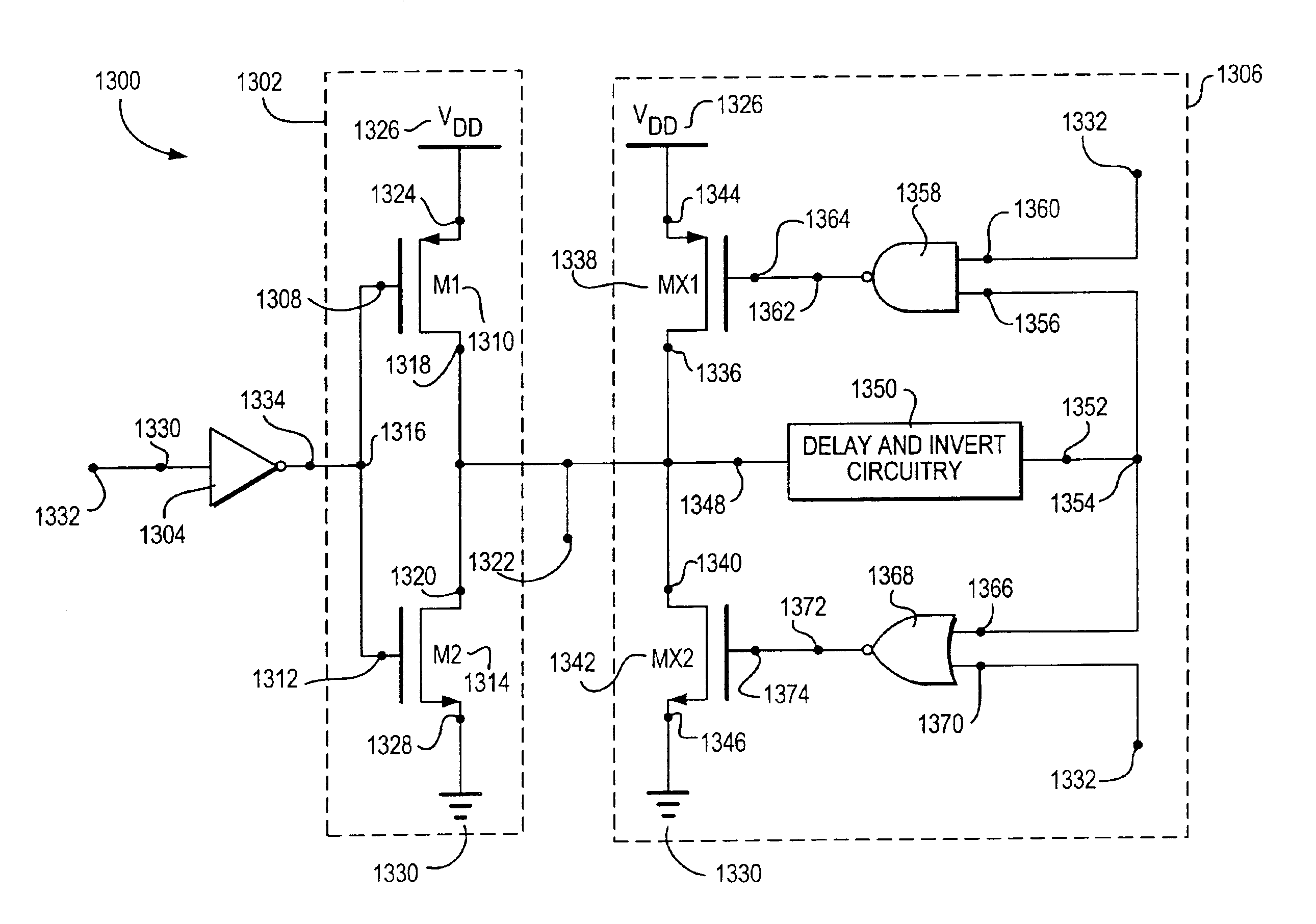 Increasing drive strength and reducing propagation delays through the use of feedback