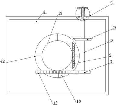 Automobile headlamp dimming function guide structure