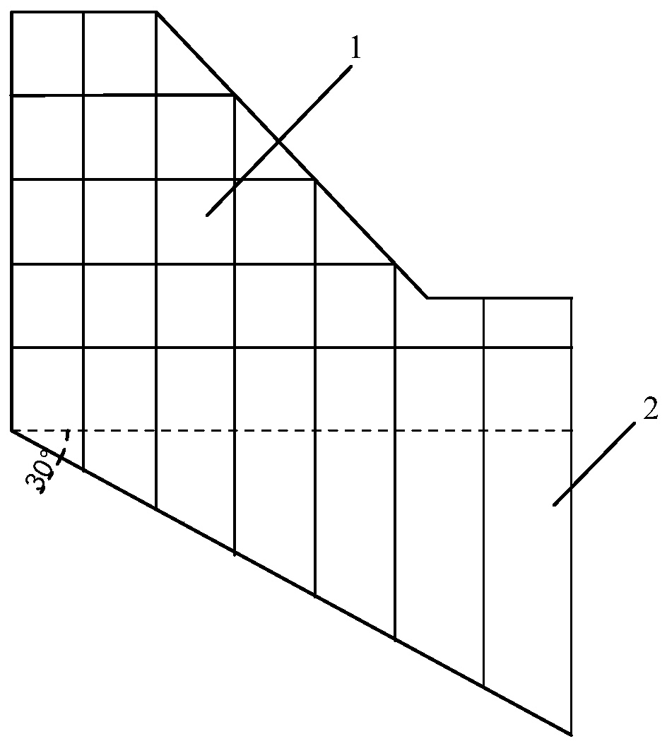 Side slope dynamic response experiment device and method for simulating oblique incidence effect of seismic waves