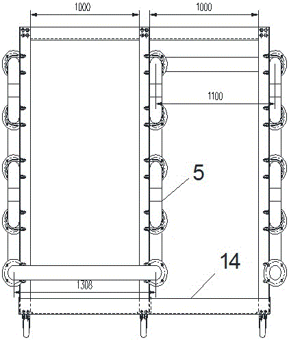 Pipeline leakage detecting and positioning experimental system and detection method thereof