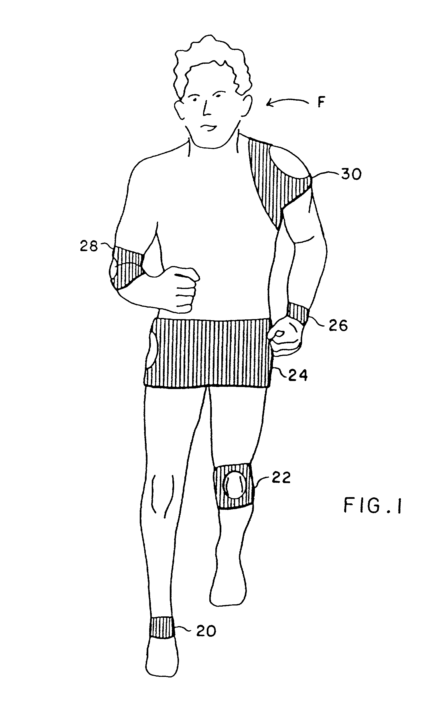 Magnetotherapeutic device with bio-ceramic fibers