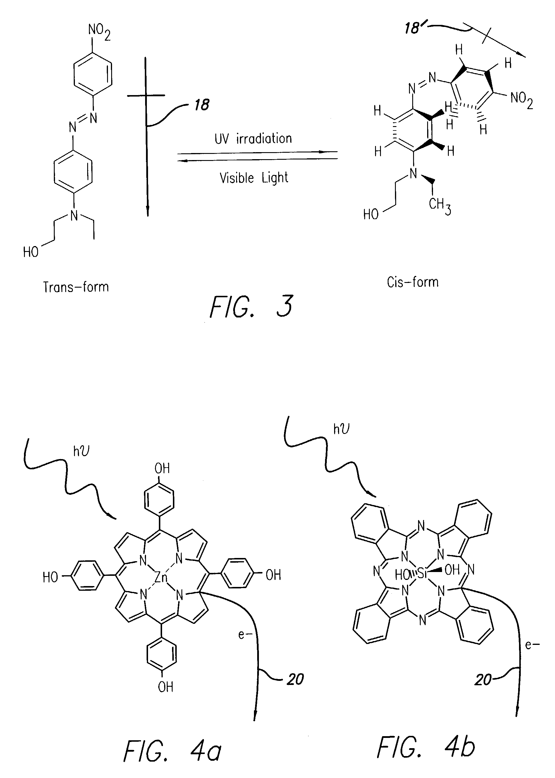 Nano optical sensors via molecular self-assembly