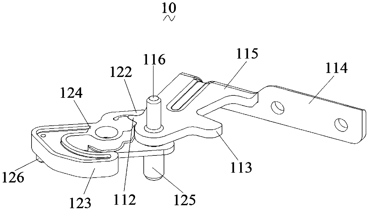 Hinge locking device for refrigerator door and refrigerator