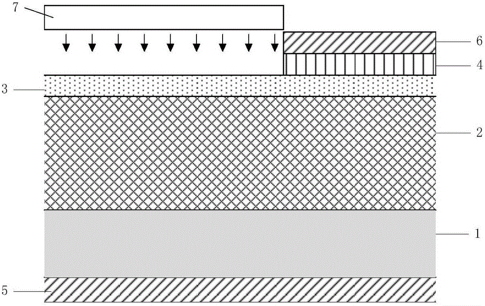 Epitaxial gan tandem pin structure α irradiation cell and its preparation method