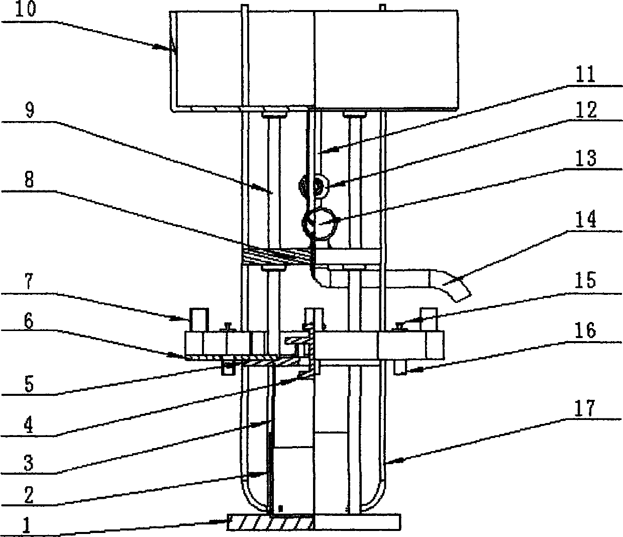 Sea tidal power generation device