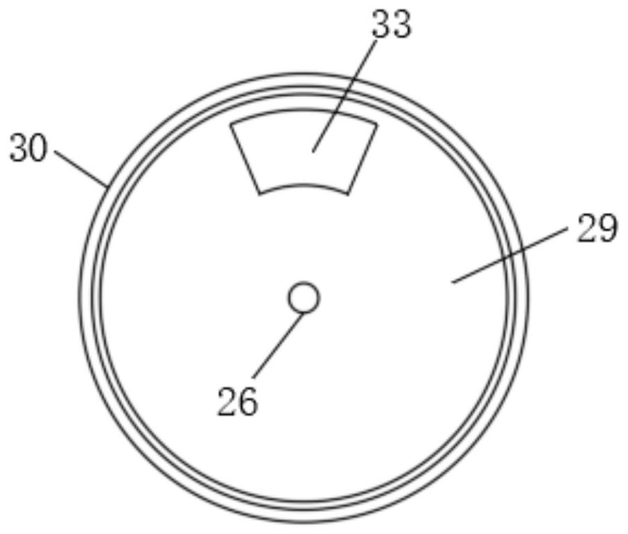 Efficient hydrogen chloride tail gas absorption device