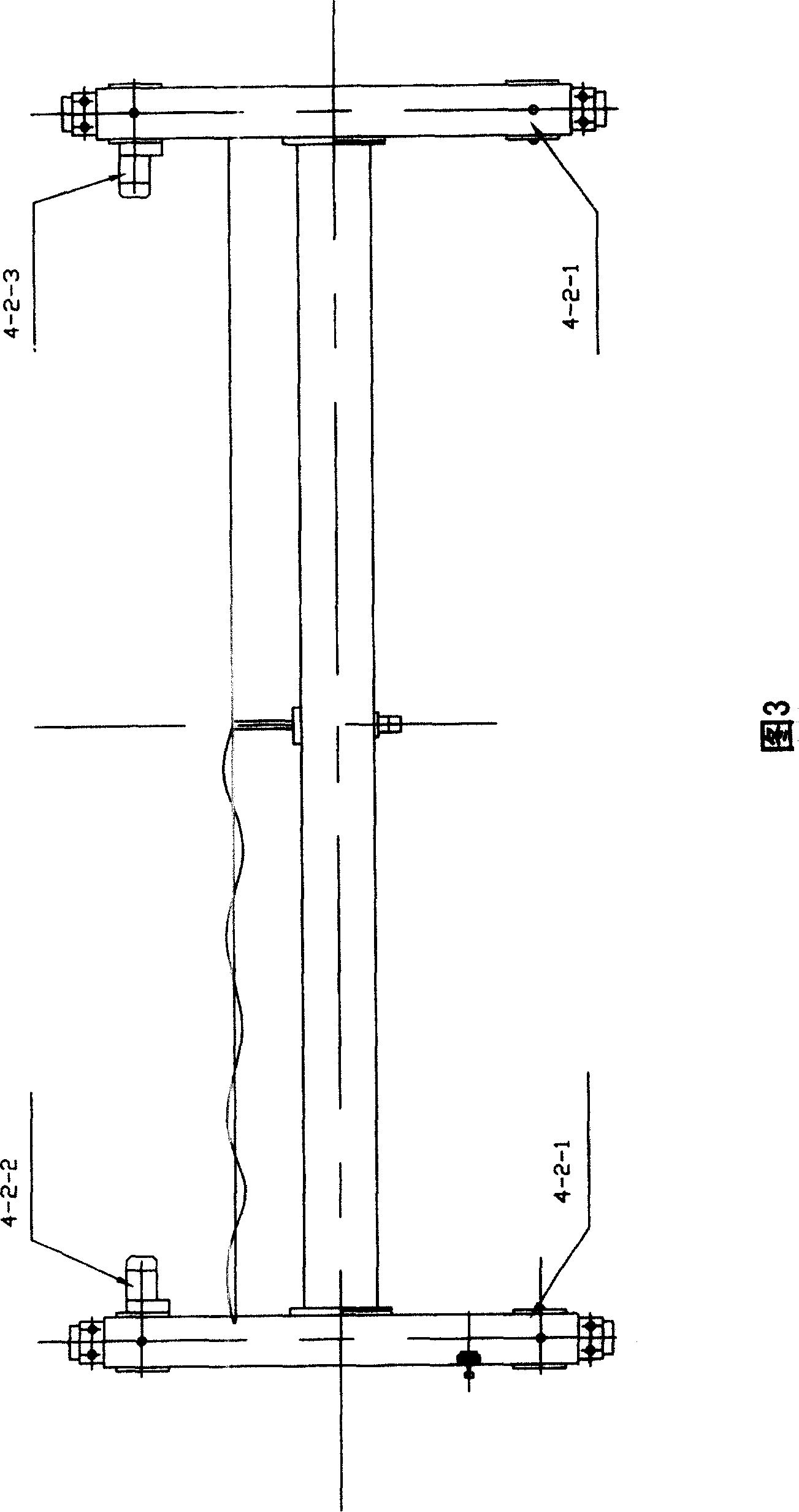 Flexible bend running technology for electric single-beam crane