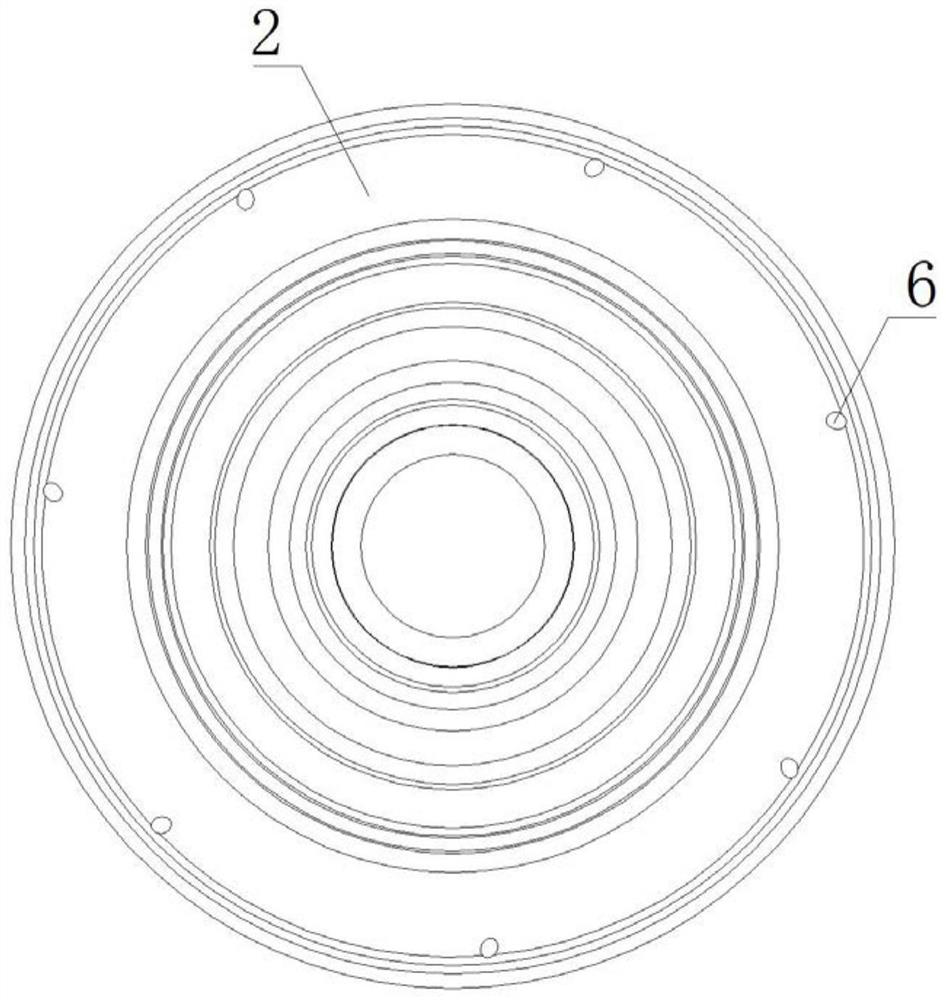 Working cavity structure of hydraulic retarder