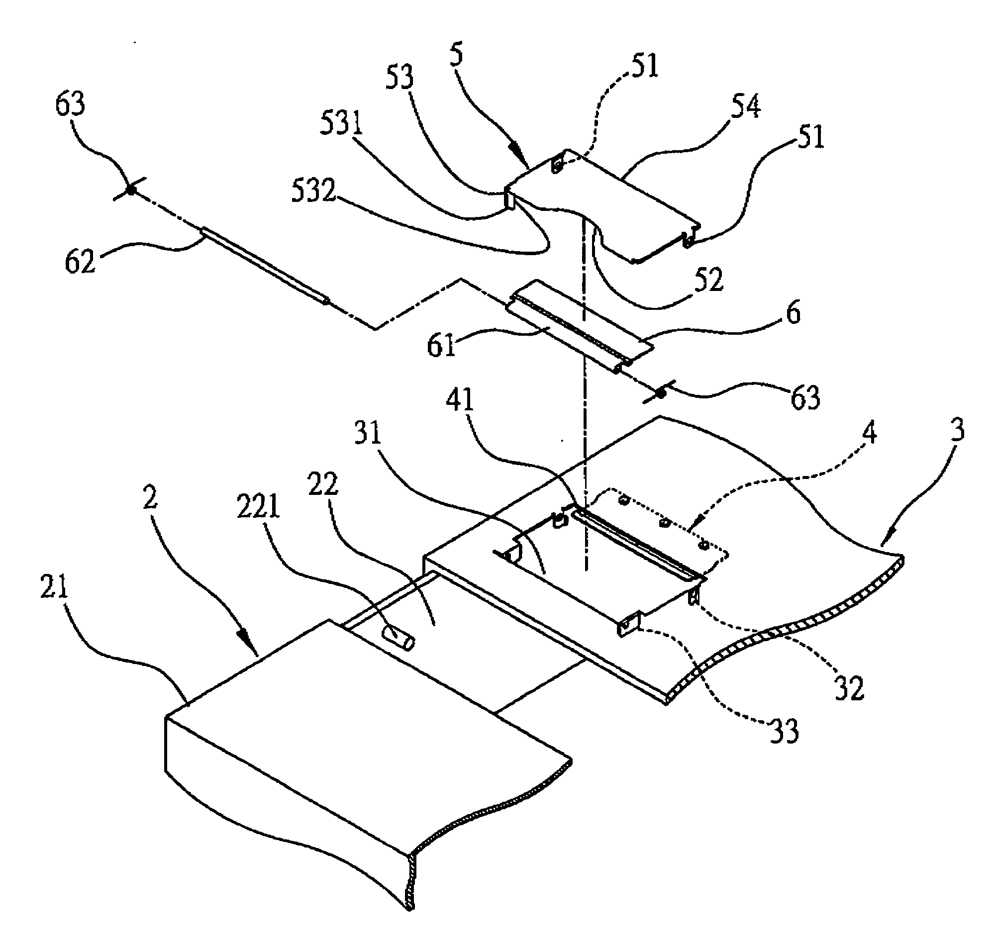 Lid body anchor system