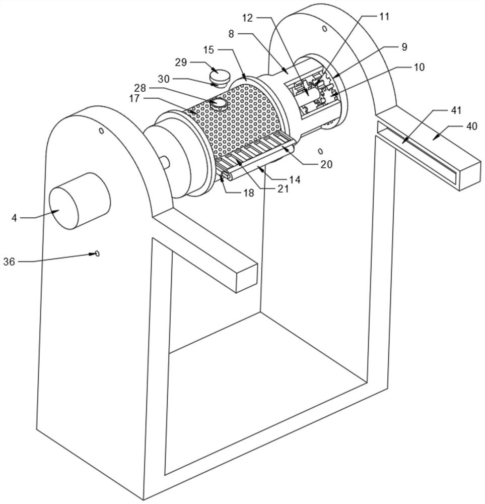 Pretreatment device for soil detection