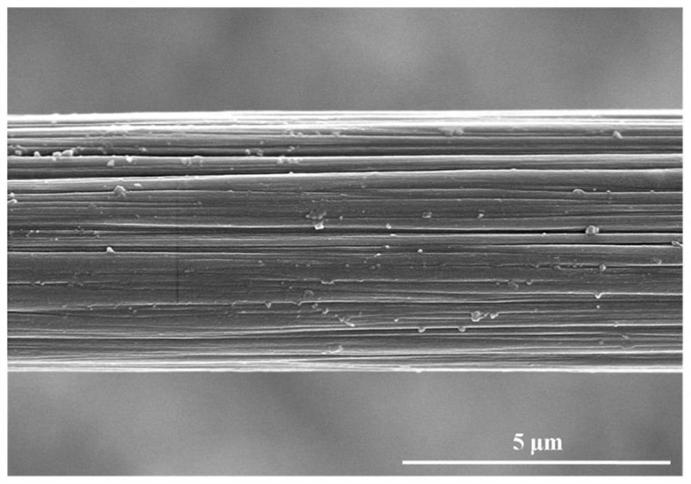 A kind of dopamine/polyetheramine multilayer modified carbon fiber and its preparation method