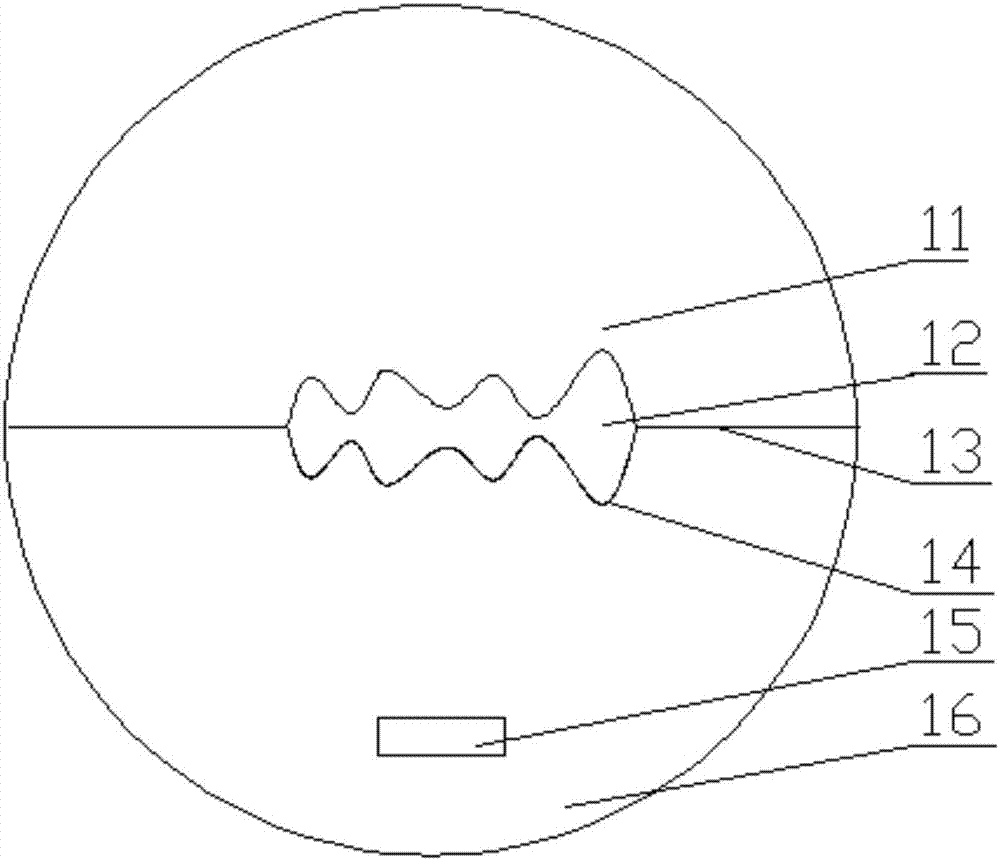 Idle time protection device of ultrasonic probe