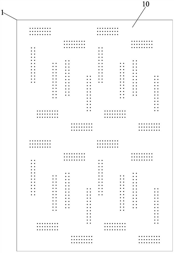 A hole pattern electroplating method for fpc