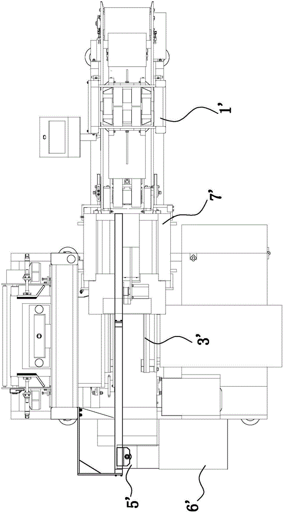 Machine for conducting mixed package on special-shaped cigarettes and conventional cigarettes