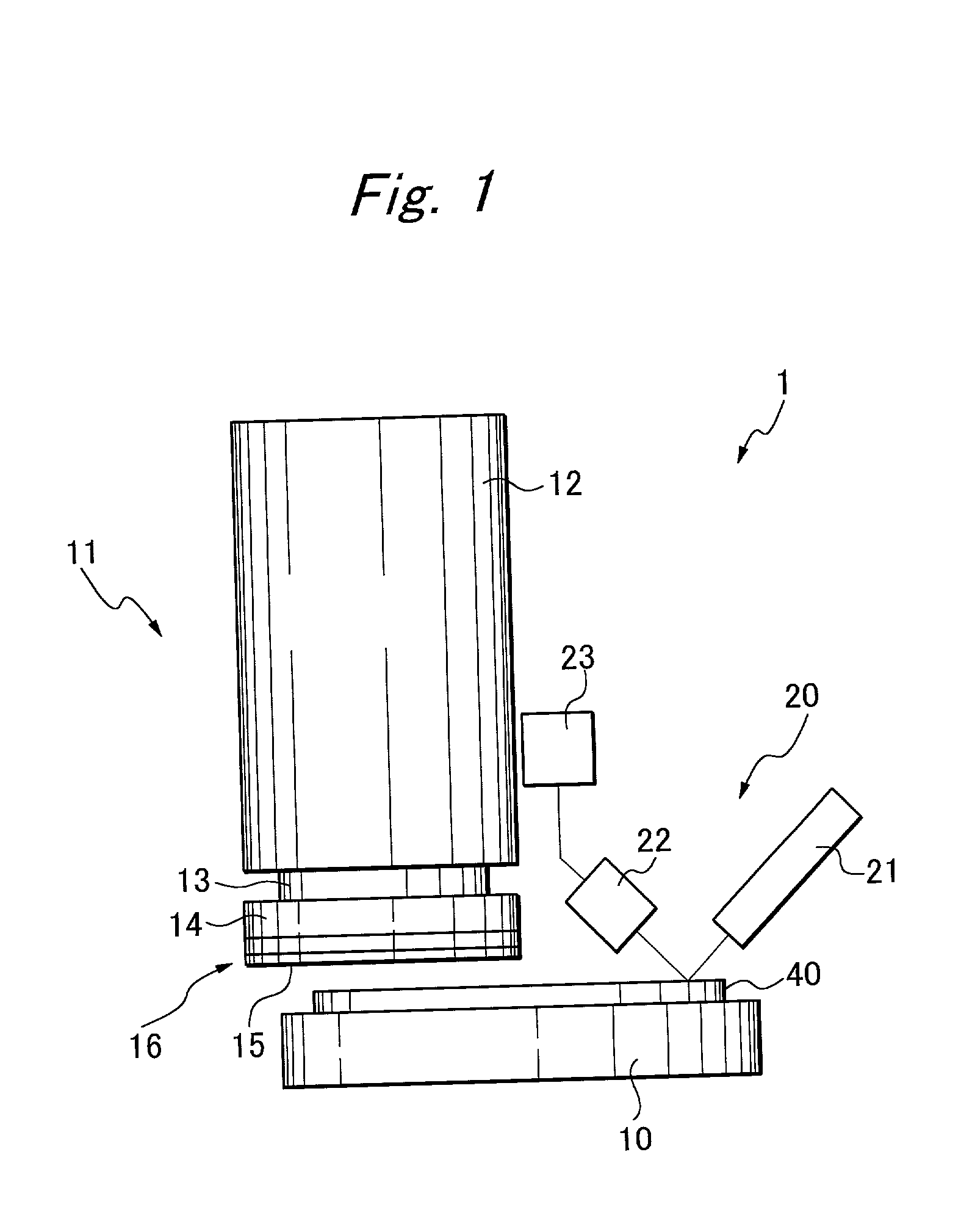 Non-contact thickness-measuring device