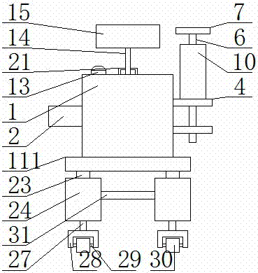 Flowerpot placement device with anti-theft function