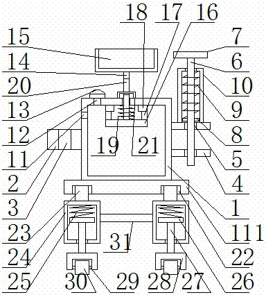 Flowerpot placement device with anti-theft function