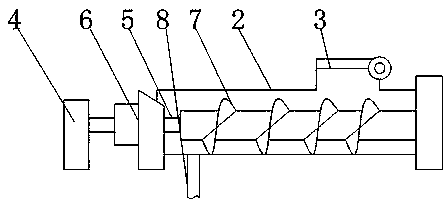 High-quality rice screening device