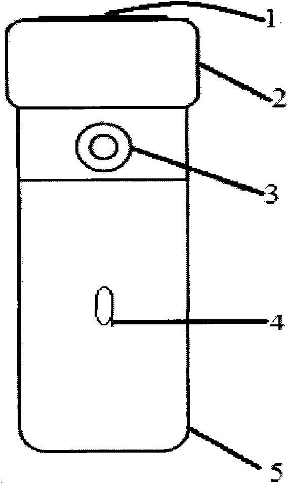 Air pressure type base frequency-adjusted electronic artificial throat