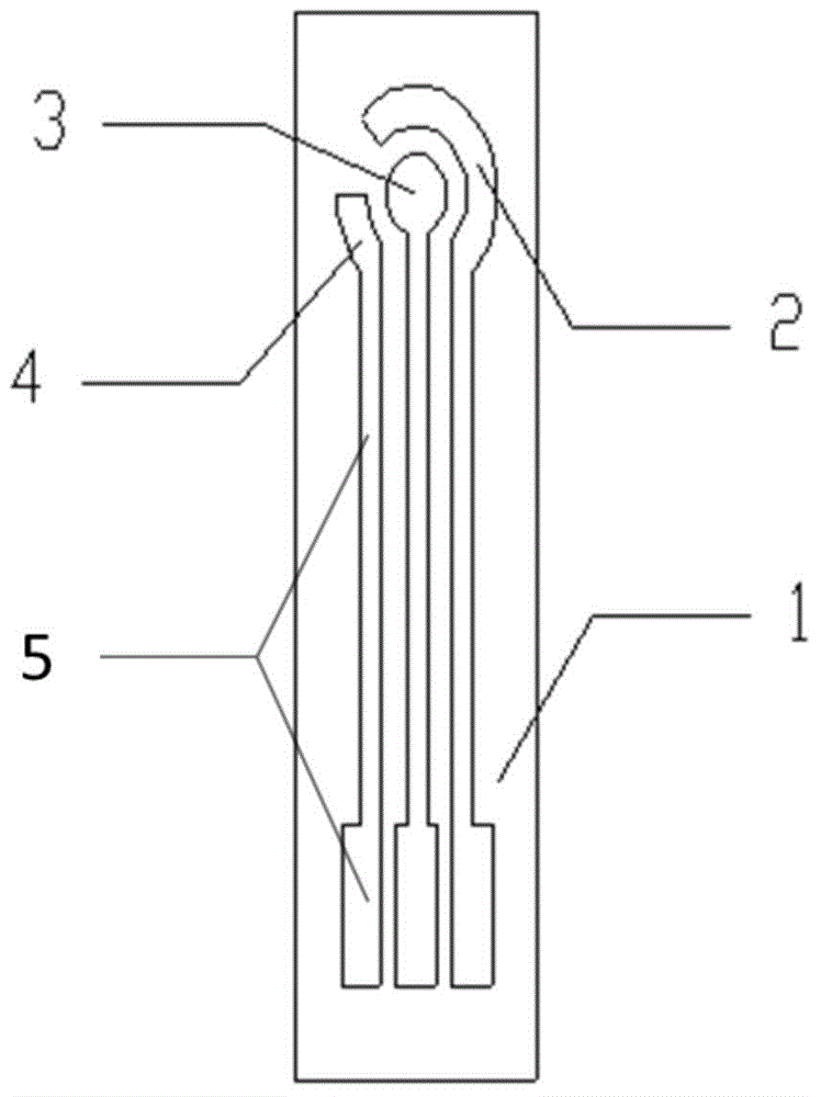 Preparation method for simple enzyme biosensor