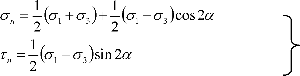 Triaxial test method for shear strength property of weak layer