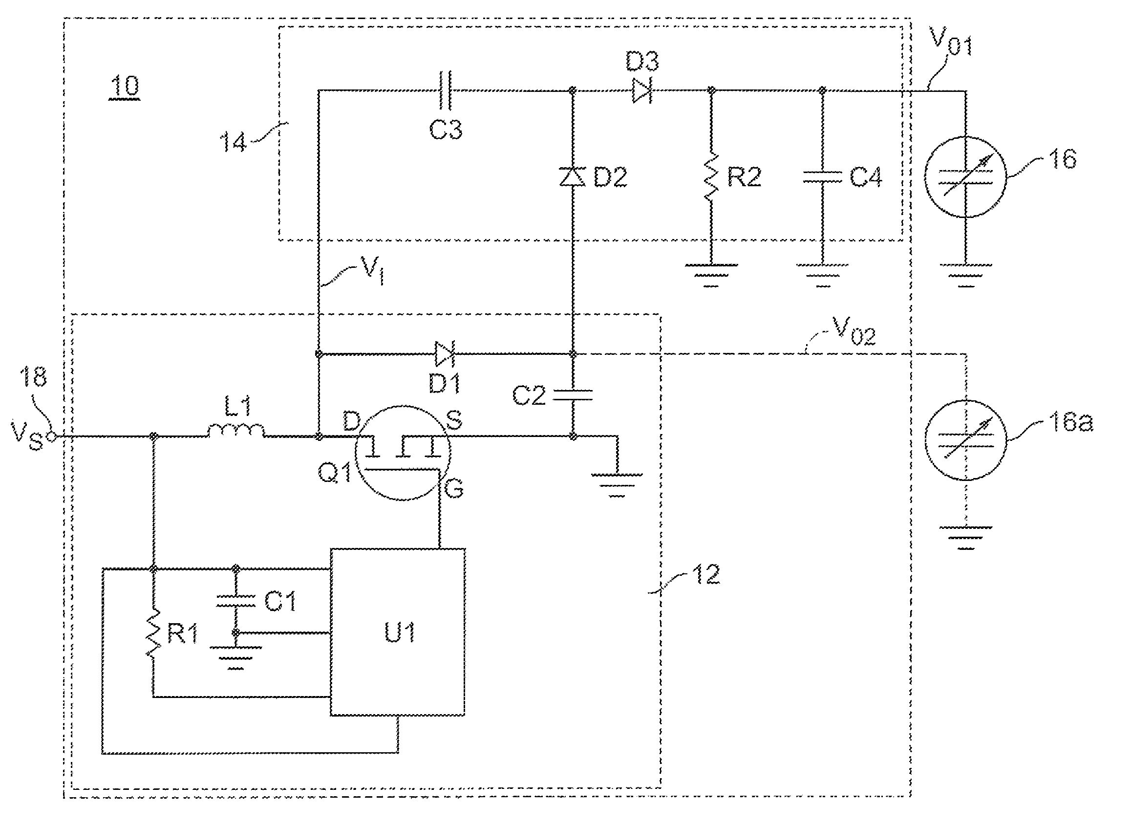 Miniature high-voltage power supplies