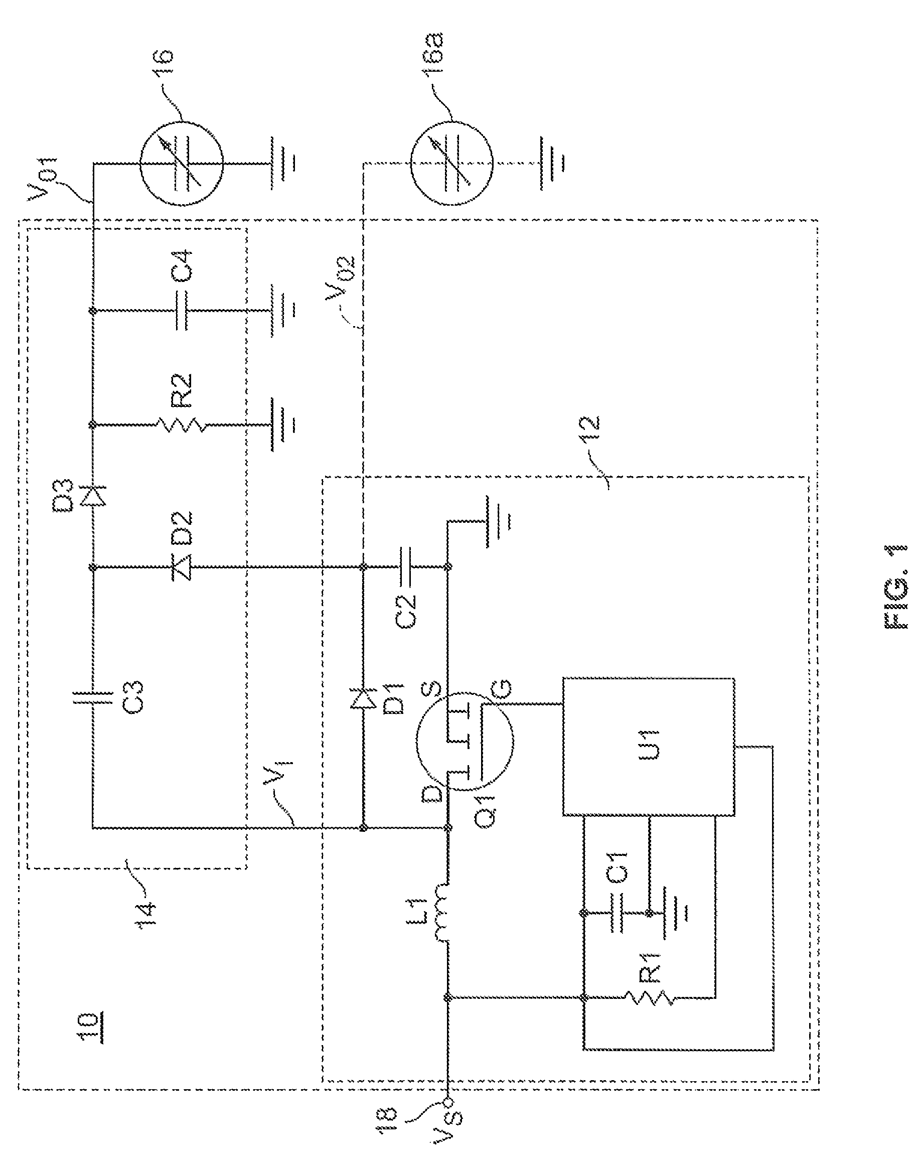 Miniature high-voltage power supplies